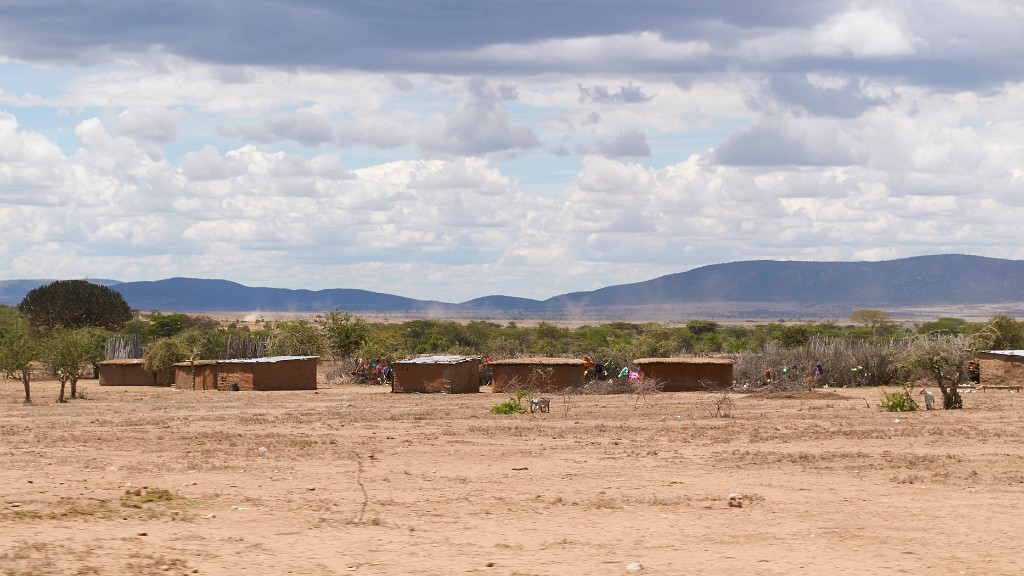 Maasai settlement